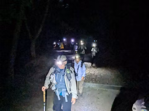 Amazing Kyoto Night View Trekking from Sacred Mountaincover image