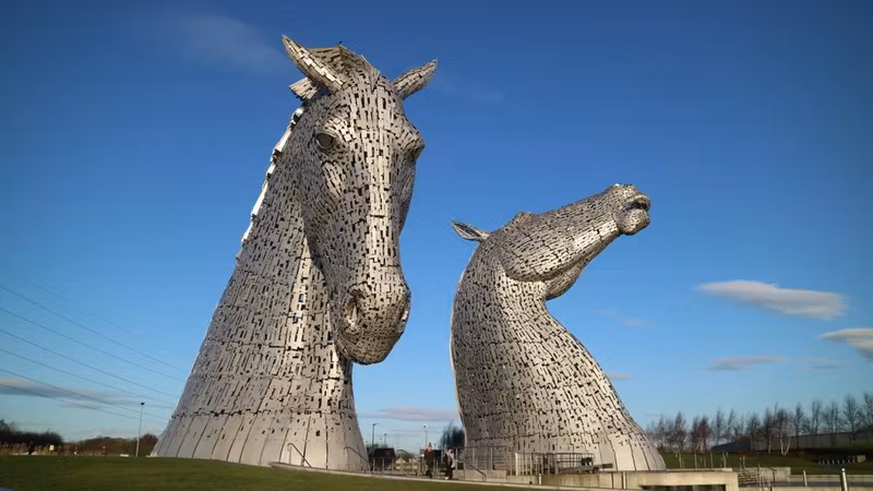 Edinburgh Private Tour - The Kelpies sculpture