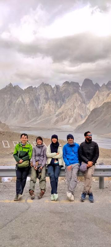 Islamabad Private Tour - With the Guest at Passu Gojal valley northern Pakistan