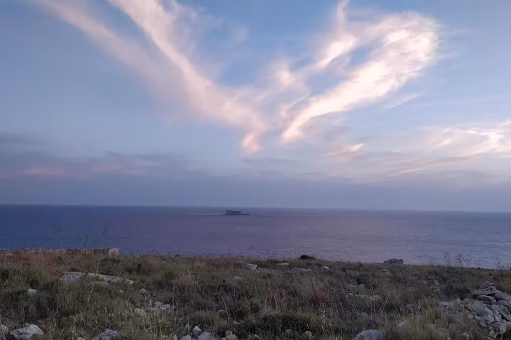 Malta Private Tour - Filfla island in the skyline