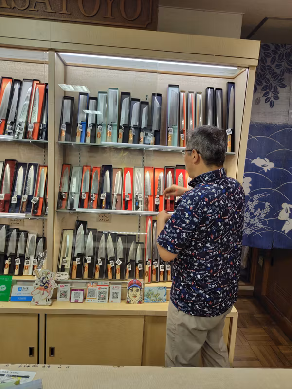Shizuoka Private Tour - A variety of kitchen knives