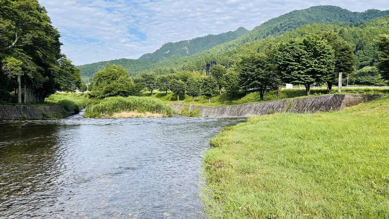 Kyoto Private Tour - Takase river side working