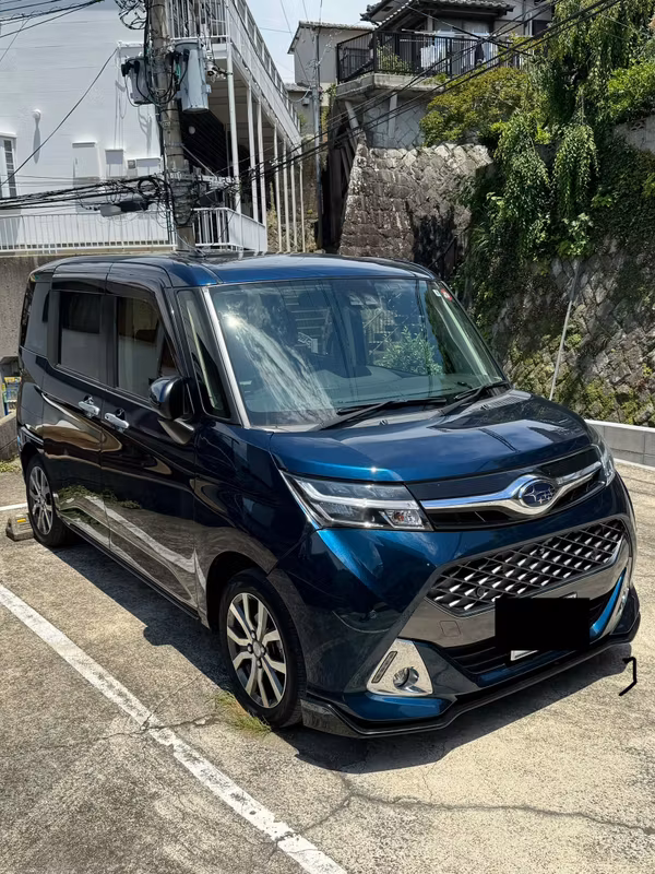 Fukuoka Private Tour - My business partner “SUBARU JUSTY”