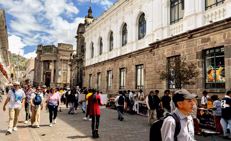 Quito Private Tour - García Moreno Street