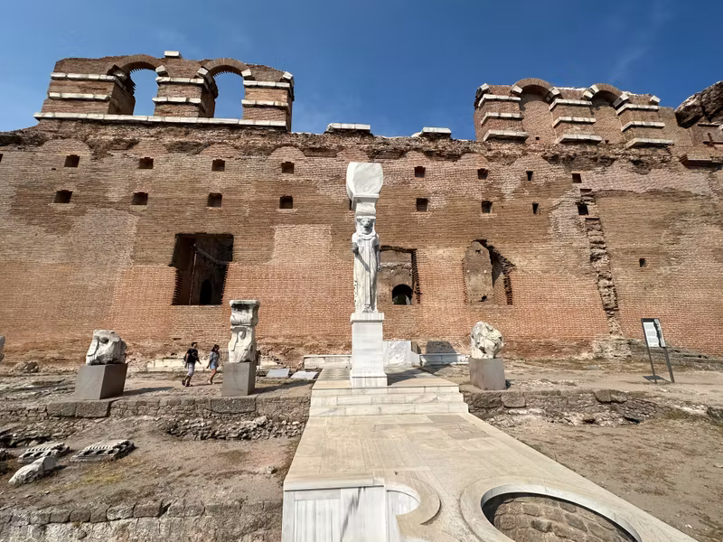 Izmir Private Tour - Pergamon Ancient City, Red Hall Area (Seraphis Temple)