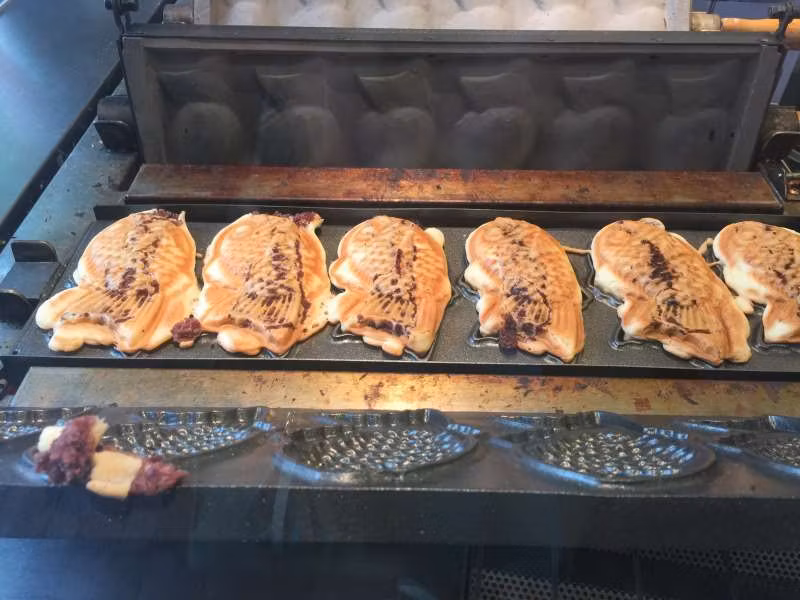 Tokyo Private Tour - Taiyaki, fish-shaped pancake