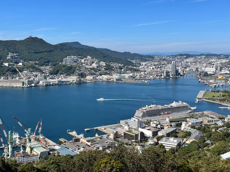 Fukuoka Private Tour - A view from a small mountain 15-20 minutes walk fr
