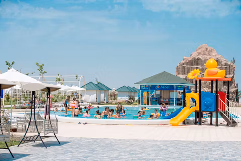 Beach resort on Bukhara Lake Tudakulcover image