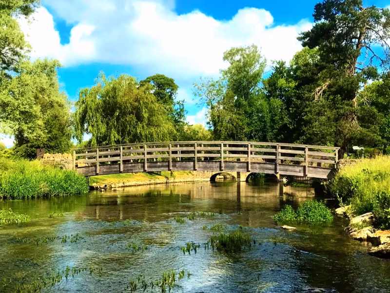 Cotswolds Private Tour - Bibury Wooden Bridge