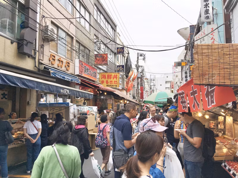 Narita Private Tour - 3.1 Tsukiji Fish Market