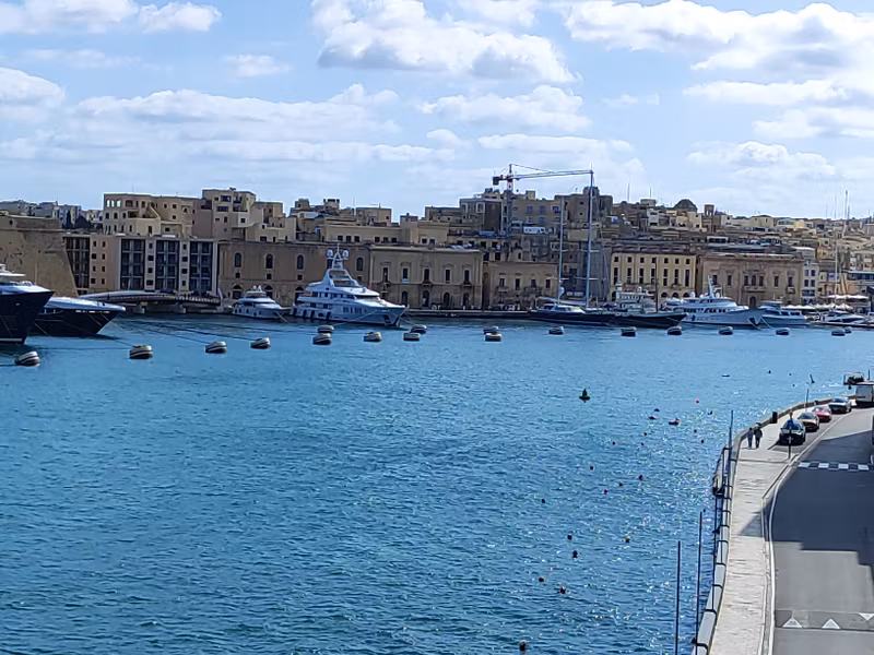 Malta Private Tour - View from Gardjola Gardens
