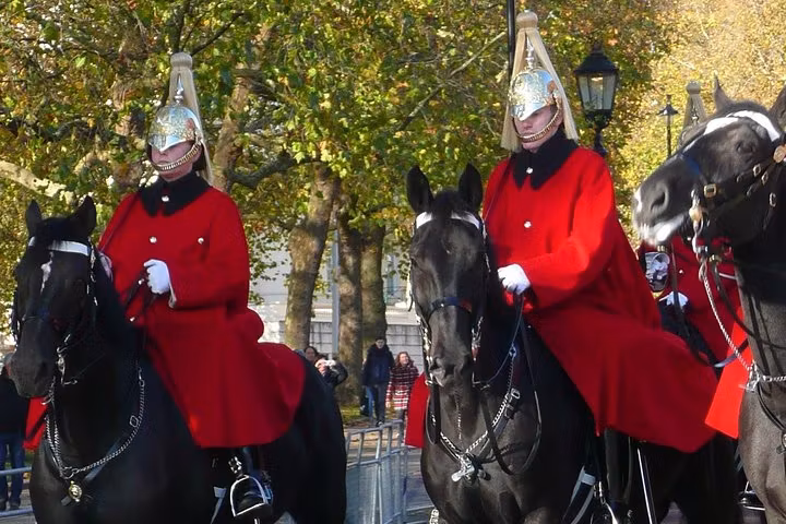 London Private Tour - King's Life Guard's on the Mall