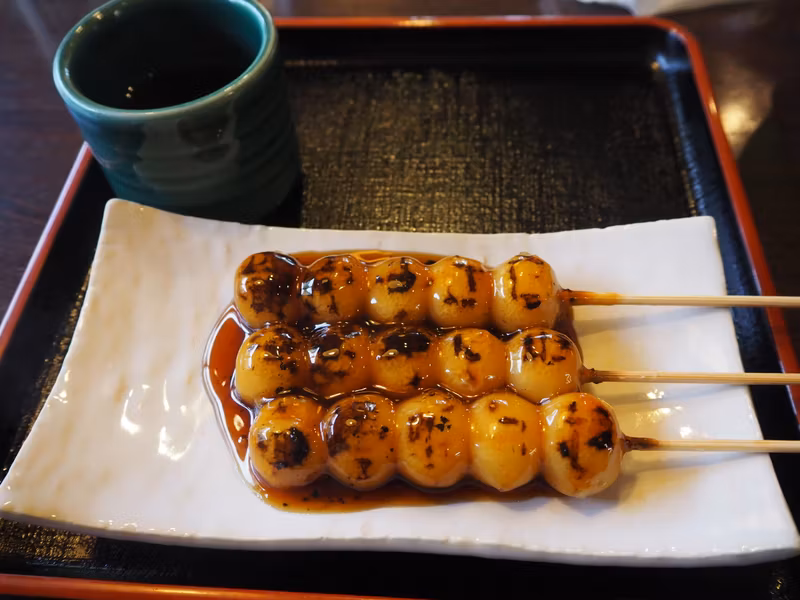 Osaka Private Tour - Mitarashi dango