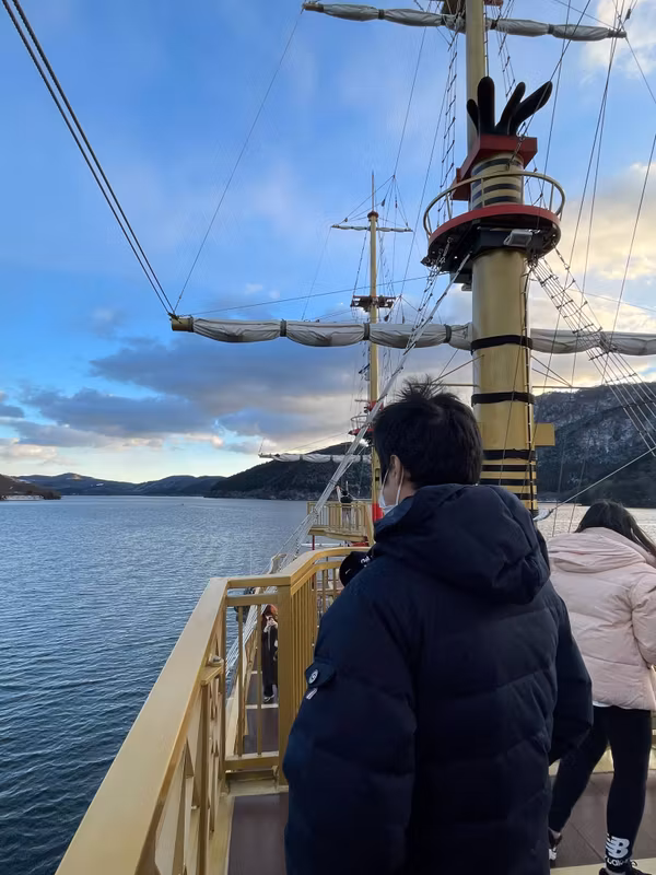 Kanagawa Private Tour - Pirate ship on Lake Ashi