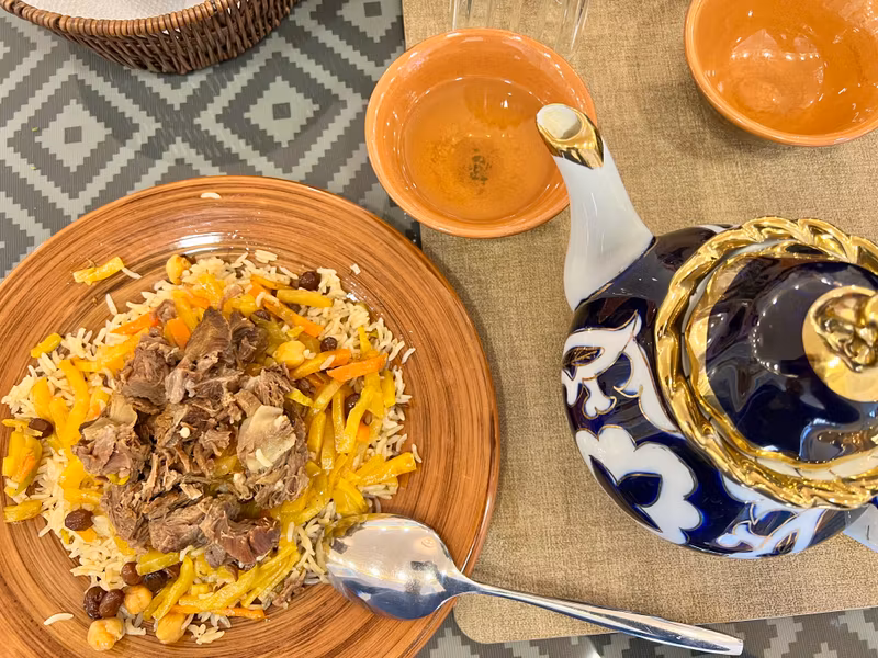 Bukhara Private Tour - Uzbek national food Plov