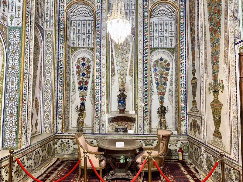 Bukhara Private Tour - Waiting Room in Summer Palace