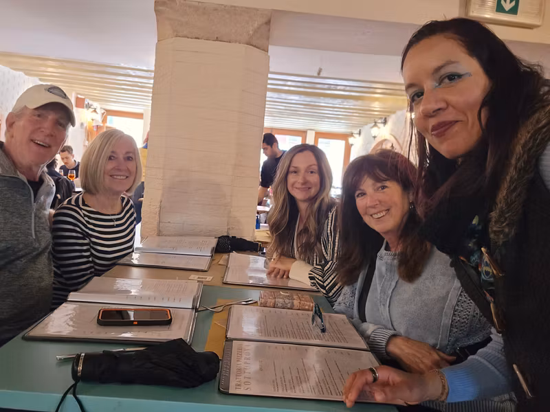 Venice Private Tour - Inside a restaurant I recommended with my clients. 
