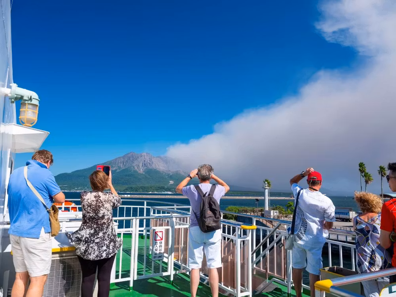 Kagoshima Private Tour - Ferry ride to Sakurajima (Copyrights: Gaku Oniwa)