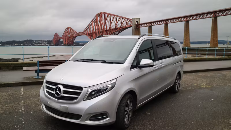 Edinburgh Private Tour - My Mercedes V Class luxury minivan