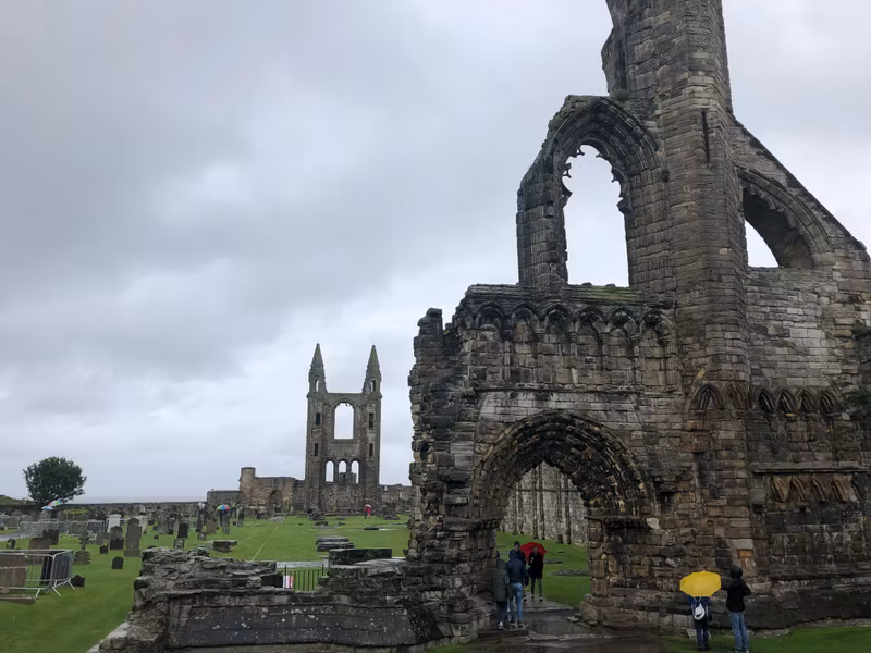 Edinburgh Private Tour - The ruins of St Andrews Cathedral