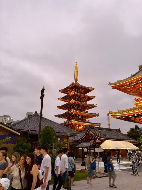 Saitama Private Tour - Senso-ji Five-Storied Pagoda