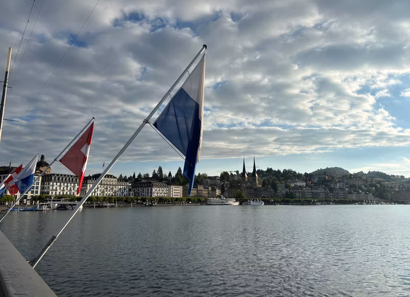Lucerne Private Tour - View from Lucerne Lake