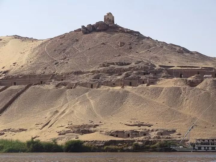 Aswan Private Tour - Outer view of the tombs of Nobles